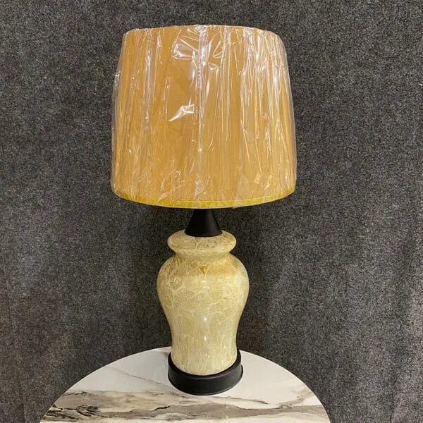 Classic Beige & Black Table Lamp