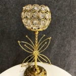 Gold Crystal Table Lamp