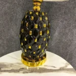 Luxury Black & Gold Table Lamp