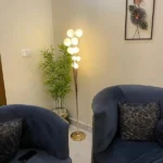 Aura Glow Globe LED Standing Lamp